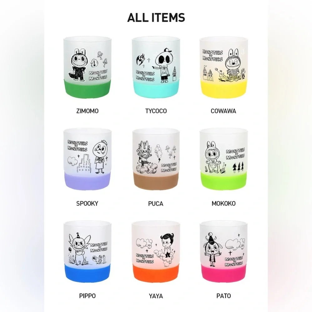 Pop Mart The Monsters 10th Anniversary Series Mini Cup